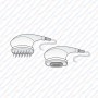 Dens MASSAGE SET per trattamenti fisioterapici e cosmetici