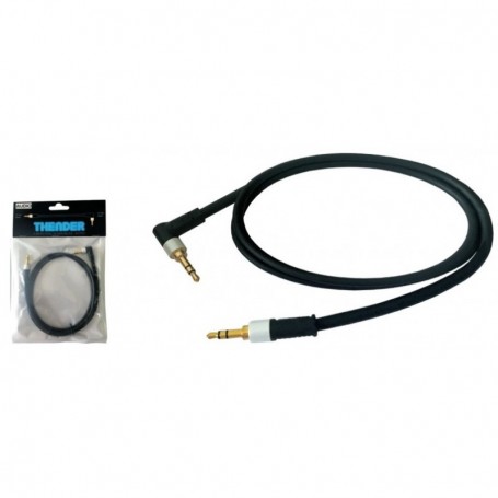 Cavo stereo alta qualità spinotti dorati 3,5mm 1mt.