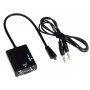 Convertitore Micro-HDMI / VGA con Audio 3,5mm stereo
