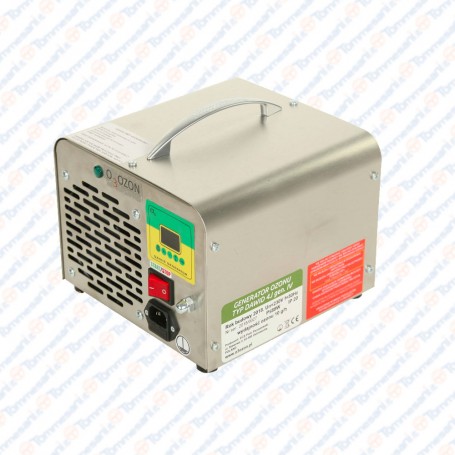 Generatore di Ozono 10 g/h (aria) con timer digitale e ionizzatore