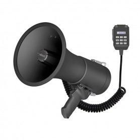 Megafono 50W con sirena, registratore, bluetooth e USB