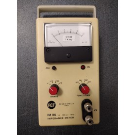 RCF IM 86 Impedenzimetro analogico